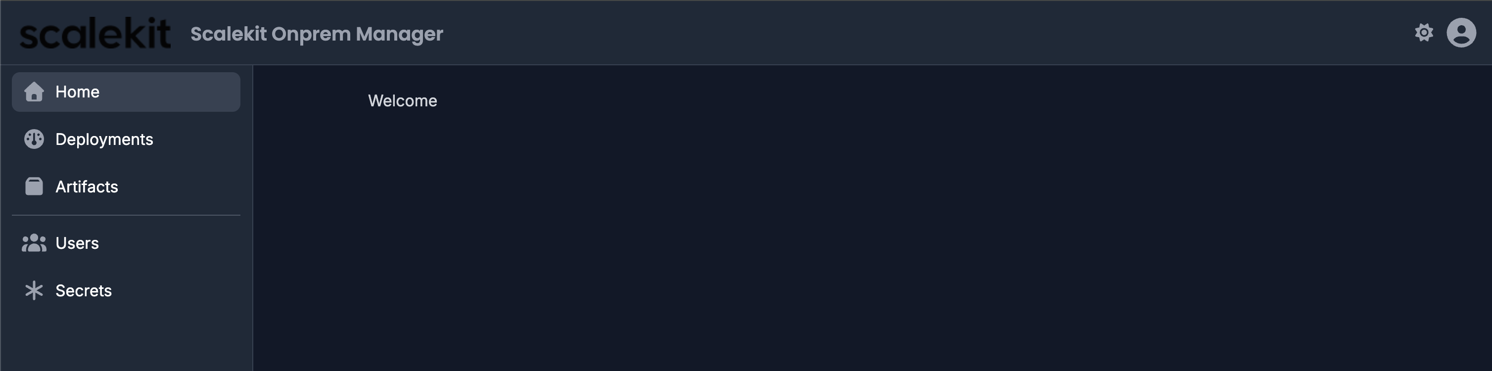 Scalekit distribution portal home